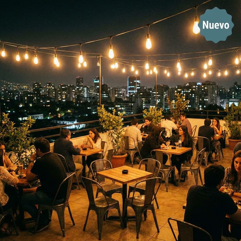 Terraza exterior del bar