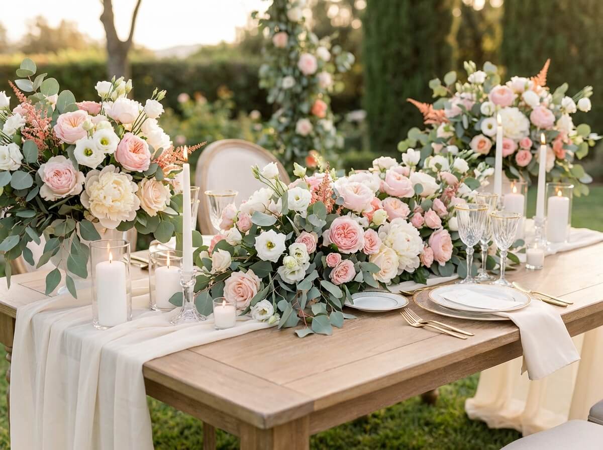 Decoración floral para eventos